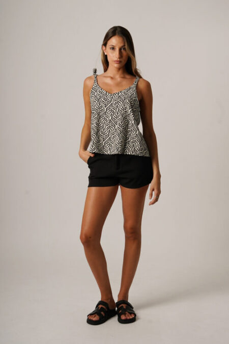 Musculosa Cey Premium Estampado Para Atar Boku - Imagen 4