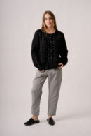Saquito 5 Botones Con Tachas Roxana