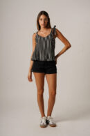 Musculosa Cey Premium Estampado Para Atar Maki