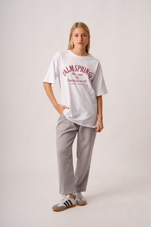 Remeron Jersey Peinado Estampa Palm Springs Riverside