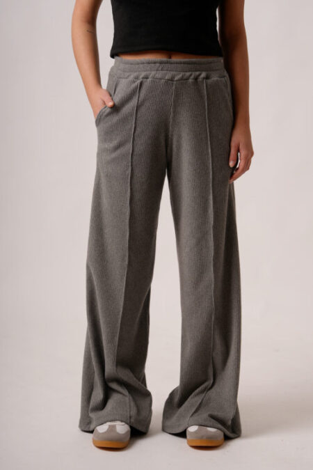 Palazzo Wide Leg Morley Baston Fino Con Fuelle Regy