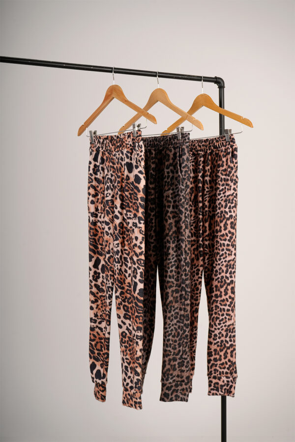 Babucha Lanilla Tejido Morley Animal Print Ciela