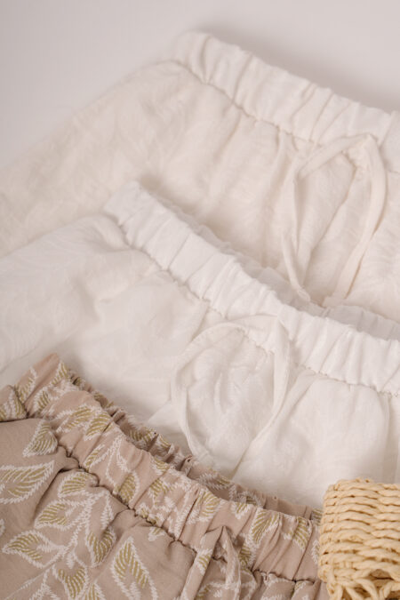 Short Cey Broderie Puffing Hojas Lika - Imagen 5
