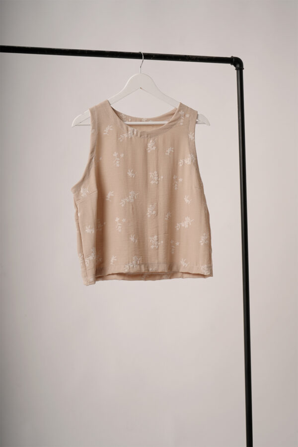 Musculosa Cey Broderie Puffing Ramitas Ravena