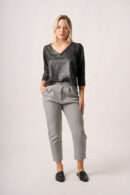 Remera Manga 3/4 Cuello V Cey Foil Ossy