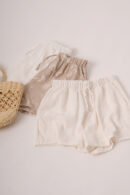 Short Cey Broderie Puffing Flores Suka