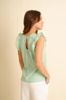 Musculosa Con Gota Broderie Dery