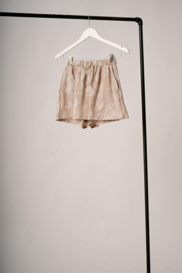 Short Cey Broderie Puffing Flores Suka
