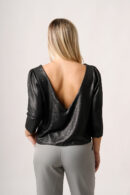 Remera Manga 3/4 Cuello V Cey Foil Ossy