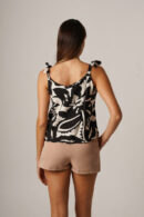 Musculosa Cey Premium Estampado Para Atar Zuna