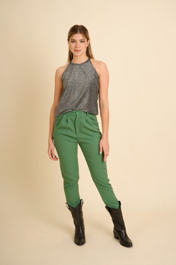 Musculosa Tirita Con Gota Lurex Jimena