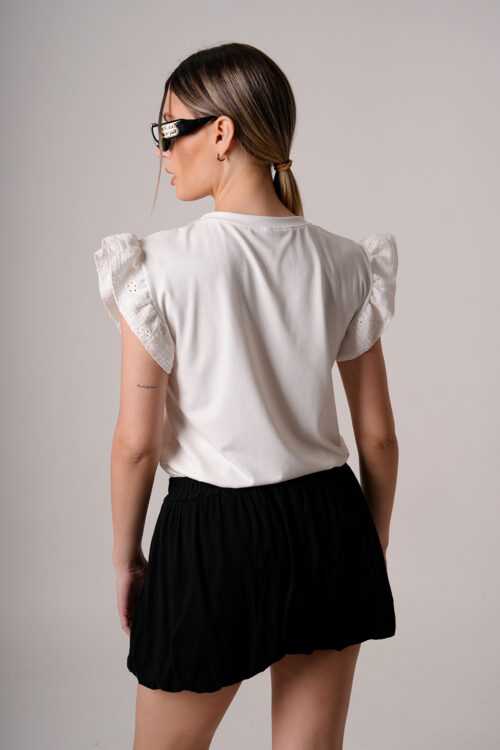 Musculosa Liso Ribb Volado Broderie Asia