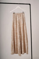 Palazzo Cey Broderie Puffing Estampado Flores Loana