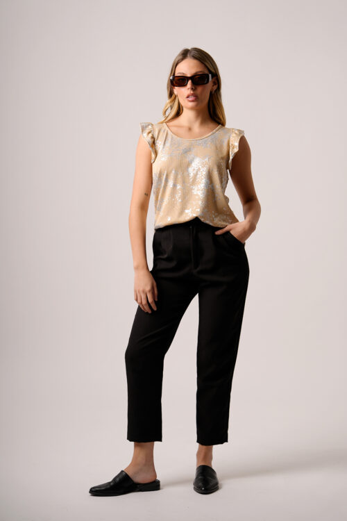 Musculosa Con Gota Morley Lurex Vintage Dolva