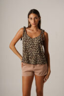Musculosa Cey Premium Estampado Para Atar Gino