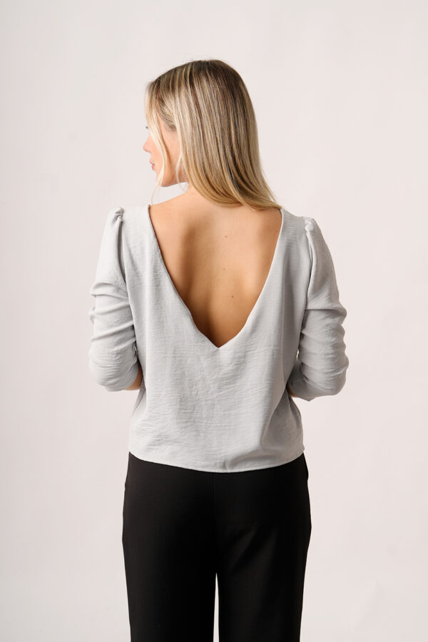 Remera Manga 3/4 Cuello V Cey Liso Juna