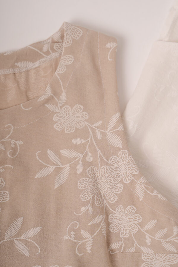 Musculosa Cey Broderie Puffing Flores Celina