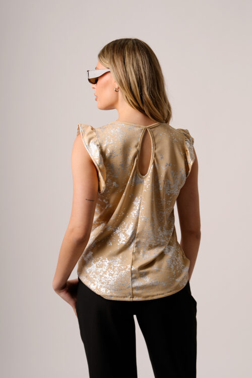 Musculosa Con Gota Morley Lurex Vintage Dolva