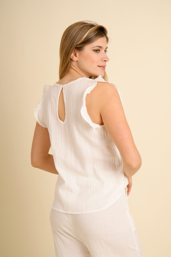 Musculosa Jacquard Ambar