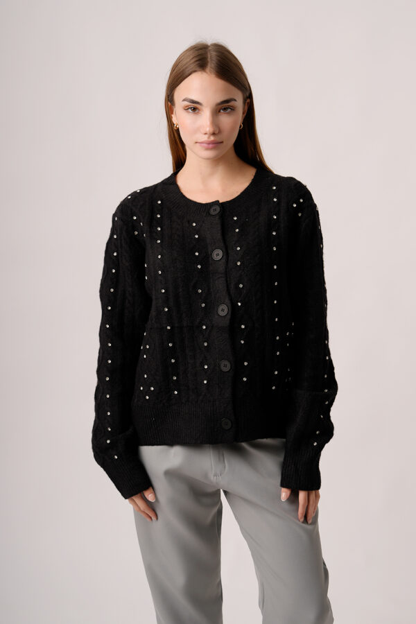 Saquito 5 Botones Con Tachas Roxana