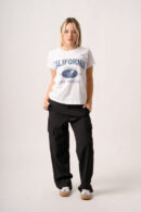 Remera Manga Corta Jersey Peinado Estampa Since 1986 California Extraordinary