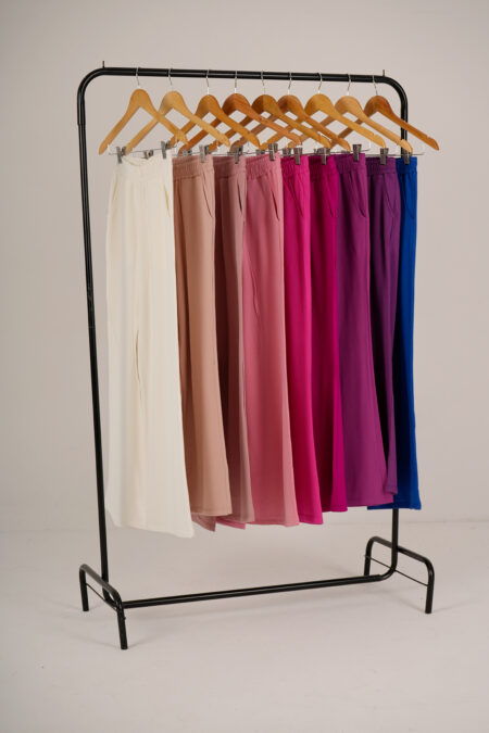 Palazzo Wide Leg Rustico Frizado Lazzo - Imagen 3