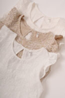 Musculosa Gota Cey Broderie Puffing Hojas Verona