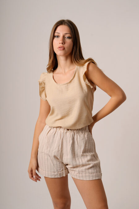 Musculosa Con Gota Lino Camisero Nepal
