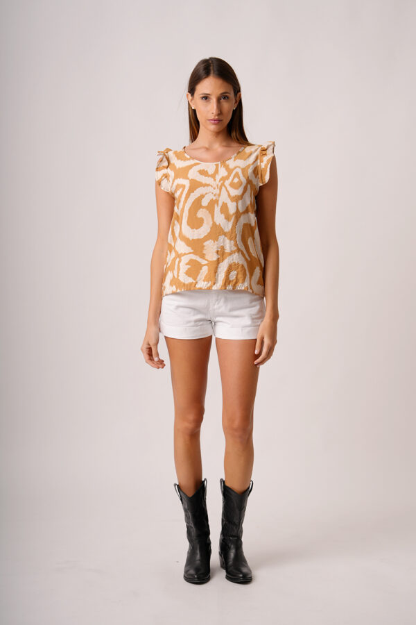 Musculosa Con Gota Cey Premium Estampado Falmi 7