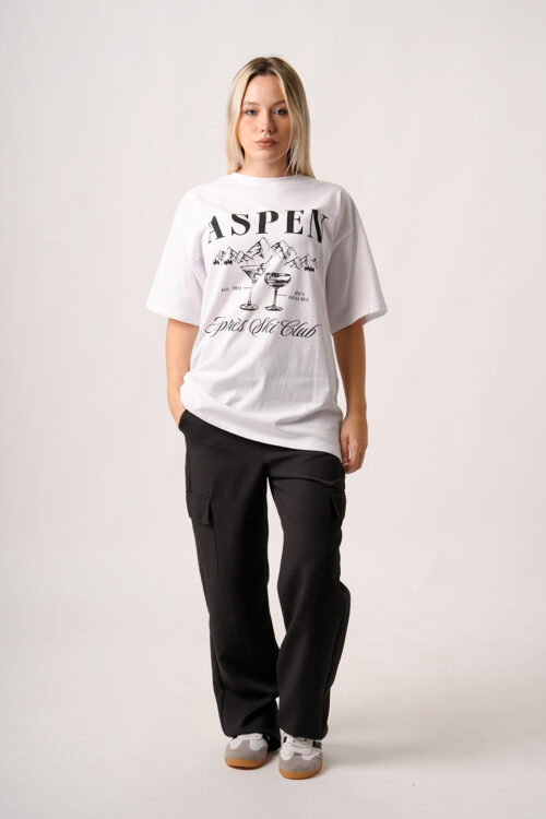 Remeron Jersey Peinado Estampa Copas Apres Ski Club Aspen