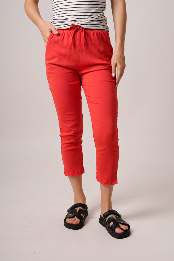 Pantalon Capri Lino Keta
