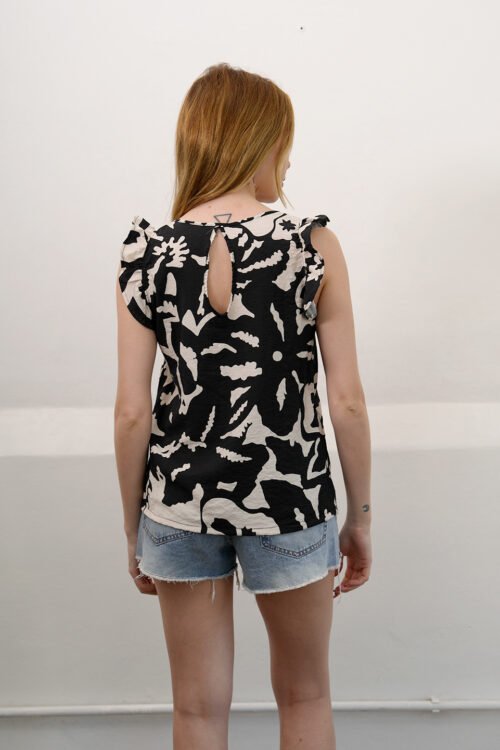 Musculosa Con Gota Cey Premium Estampado Falmi 6