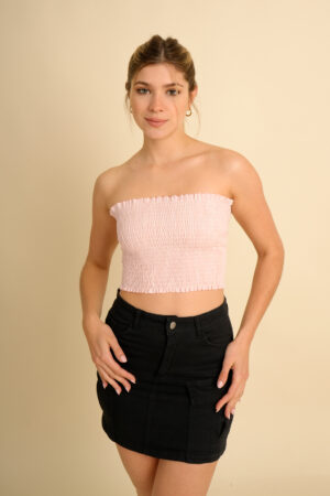 Top Strapless Poplin Irina
