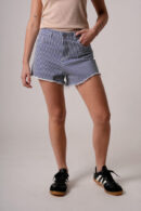 Short Gabardina Rigida Rayada Greta