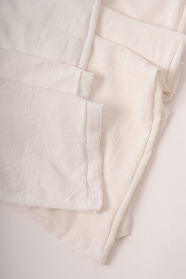 Palazzo Cey Broderie Puffing Estampado Flores Loana