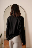 Maxibuzo Rustico Frizado Cuello Redondo Estampa Lauren´s