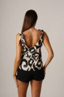 Musculosa Cey Premium Estampado Para Atar Veska