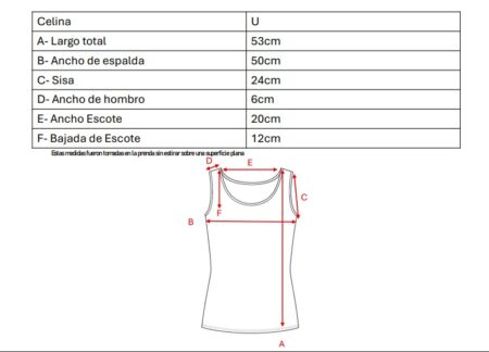 Musculosa Cey Broderie Puffing Flores Celina - Imagen 5