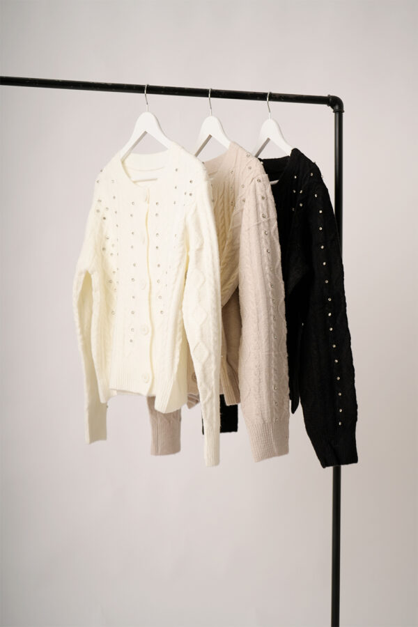 Saquito 5 Botones Con Tachas Roxana