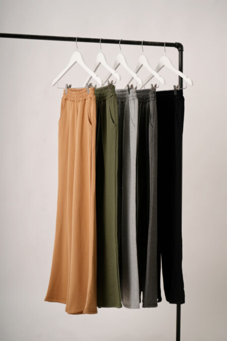Palazzo Wide Leg Rustico Frizado Lazzo - Imagen 2