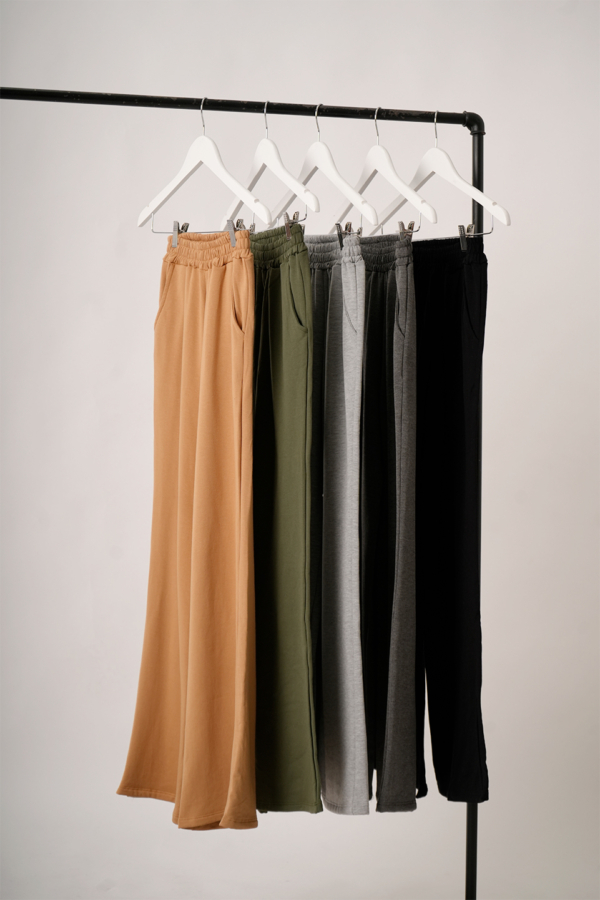 Palazzo Wide Leg Rustico Frizado Lazzo