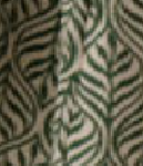 Musculosa Cey Premium Estampado Para Atar Atras Manga Volado Nuno - Verde