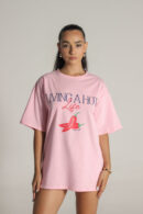 Remeron Jersey Peinado Estampa Living A Hot Life