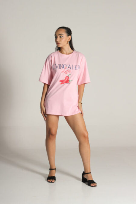 Remeron Jersey Peinado Estampa Living A Hot Life - Imagen 4