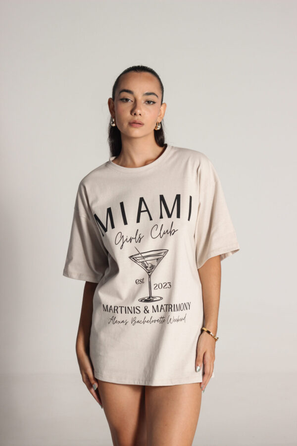 Remeron Jersey Peinado Estampa Girls Club Miami