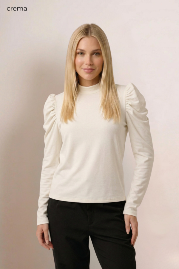 Buzo Manga Princesa Rustico Frisado "SHARONCITA"