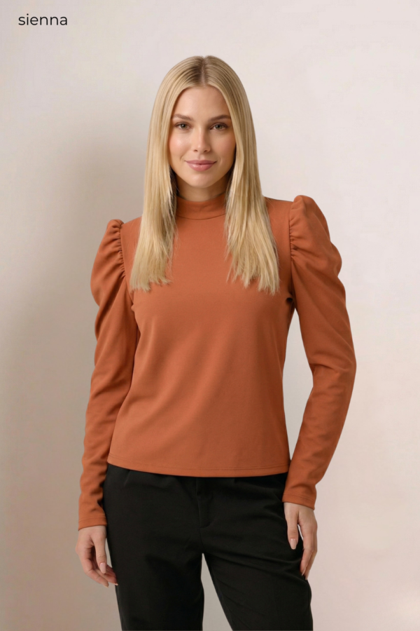 Buzo Manga Princesa Rustico Frisado "SHARONCITA"