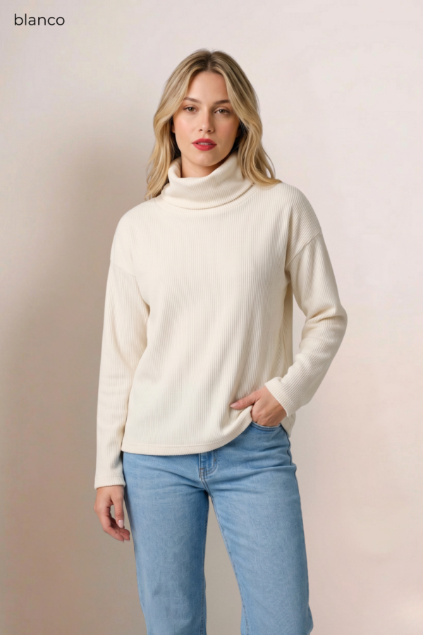 Poleron Largo Morley Baston Fino "SILVANA"