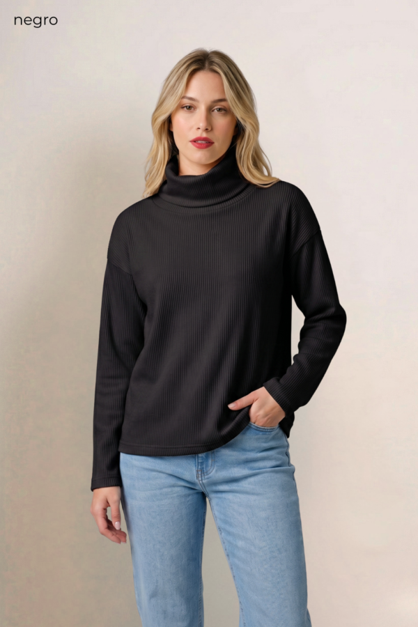 Poleron Largo Morley Baston Fino "SILVANA"