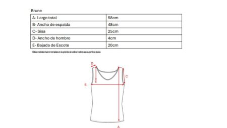 Musculosa Cey Premium Estampado Para Atar Atras Manga Volado Brune - Imagen 5